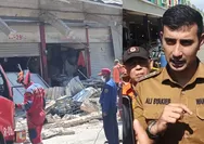 Kios Pasar Soreang Roboh Siang Hari, Wakil Bupati Bandung Ali Syakieb Turun ke Lokasi