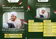 Kedamaian Turun ke Bumi: Habib Umar bin Hafidz Hadir di Indonesia, ini dia Jadwalnya