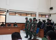 Praka RM dan Dua Rekan Terdakwa Kasus Pembunuhan Imam Masykur Dihukum Seumur Hidup dan Dipecat dari TNI