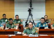 Panglima TNI Hadiri Rapat Kerja Komisi I DPR RI Bahas Pengamanan Idul Fitri dan Pilkada Serentak