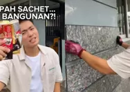 Jerhemy Owen ubah sampah sachet jadi papan bangunan, lapisi tembok dan atap pabrik mini