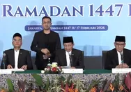 Hasil sidang isbat Kemenag: Pemerintah tetapkan 1 Ramadan 1447 H jatuh Kamis 19 Februari 2026