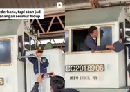 Aksi masinis beri topi ke bocah di Stasiun Tawang Semarang viral, momen sederhana jadi kenangan seumur hidup