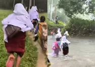 Siswa SD di pelosok Sulteng harus seberangi sungai saat hujan, guru ungkap harap jembatan segera rampung
