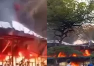 Kronologi kebakaran di pabrik ban Purworejo, titik api diduga dari area parkiran sepeda motor pada lantai 2