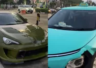 Mobil sport kesayangannya terhantam Taksi Green SM, pemilik justru kecam perusahaan yang malah tuntut sopir ganti rugi