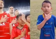 Tangis haru player escort di GBK, perjuangan bocah asal Manado jadi sorotan