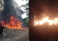 Viral dugaan pembakaran sampah SPPG di Kudus dekat permukiman, warga keluhkan asap dan bau menyengat