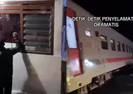 Viral palang pintu tak tertutup saat KA Brantas lewat hingga nyaris tabrak truk, KAI akui petugas langgar SOP