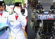 Deret momen haru dalam upacara HUT RI ke-81: Paskibraka menangis bangga, Prabowo tersentuh lantunan bagimu negeri