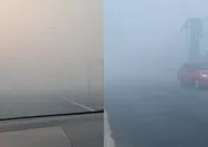 Kabut asap tebal kembali selimuti Banjarbaru Kalsel, warga keluhkan jarak pandang hanya 10 meter