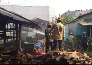 Pabrik tahu di Blok Sukaasih Subang terbakar, api berasal dari dapur penggodokan kedelai