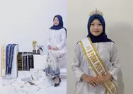 Jejak prestasi Haffi Salsabila, mahasiswi Universitas Mandiri Subang yang kini sandang gelar Putra Putri Emas Nusantara