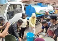 Perumda TRS dan anggota DPR RI Elita Budiarti turun tangan atasi krisis air bersih di Cinungku Subang