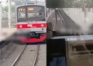 Dramatis! Masinis KRL di Tanah Abang berhasil tarik rem darurat usai lihat pria lompat ke rel