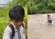 Cerita perjuangan Asdar, siswa di pedalaman Nias yang sebrangi sungai 4 kali saat menuju sekolah