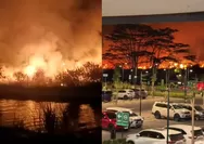 Diduga sengaja dibakar, heboh kebakaran di lahan samping Mall 23 Semarang
