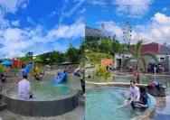 Kolam rendam D’Castello makin ramai, anak-anak jadi pengunjung yang paling antusias