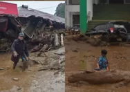 Duka banjir bandang di Solok: 2 Korban dilaporkan hilang, rumah hingga fasum porak-poranda