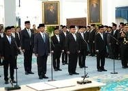 Reshuffle Kabinet Merah Putih ke-7: Prabowo lantik 18 pejabat, Bahlil rangkap dua jabatan