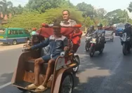 Tegar Jasa Priatna apresiasi 200 becak listrik bantuan Presiden untuk pengayuh becak Subang