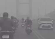 Kabut asap karhutla kepung Palembang, pemerintah coba cara tak biasa dengan 1,5 ton dry ice