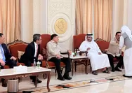 Kolonel Tengku Sony Dampingi Menko Polkam Sampaikan Takziyah Presiden Prabowo untuk Mendiang Mantan Amir Qatar