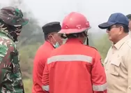 Prabowo Turun Langsung ke Lokasi Karhutla Kubu Raya di Kalimantan Barat, Kawal Penanganan Agar Berjalan Cepat