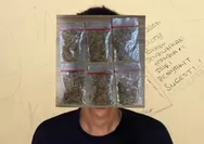 Satresnarkoba Polres Pandeglang Amankan Pelajar yang Simpan Tembakau Sintetis di Carita