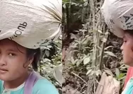 Bertaruh Nyawa demi Sembako, Perjuangan Ibu di Tapanuli Tengah Jalan Kaki 9 Jam Tembus Sisa Banjir