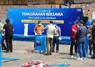 Bea Cukai Banten Musnahkan 26 Juta Batang Rokok Ilegal, Negara Selamatkan Puluhan Miliar