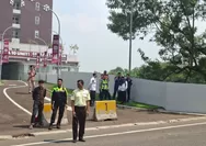 Klarifikasi Dishub Tangsel: Traffic Cone di Depan Stasiun Rawa Buntu Ternyata Dipasang Perumnas untuk Uji Coba Jembatan Konektor