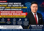 Provider Cepat Putus Internet Saat Tagihan Telat, Kompensasi Gangguan Dinilai Masih Lemah