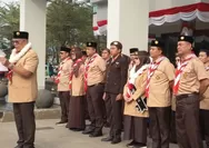 Benyamin Davnie Resmi Buka Bulan Bakti Pramuka Tangsel 2026, Lepas Kontingen Jambore XII ke Cibubur dan Parade Prasiaga