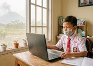 Abu Vulkanik Gunung Anak Krakatau Masuk Tangsel, Sekolah Beralih ke PJJ Senin 7 September