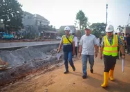Tekan Risiko Banjir, Pemkot Tangsel Bangun Turap 204 Meter di Bukit Nusa Indah