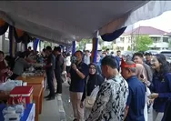 Pasar Bedug Kolaborasi Perdana Kemenkeu Satu Sumsel, LLDIKTI II dan Bank Mandiri Palembang Resmi Dibuka