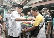 PJ Bupati OKU H Teddy Meilwansyah Berikan Bantuan Untuk Korban Kebakaran Dusun Baturaja