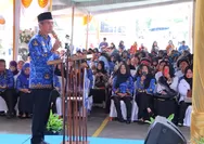 Ikuti Halal Bihalal, Ribuan Guru Simak Cerita Penjabat Walikota Palembang Ratu Dewa