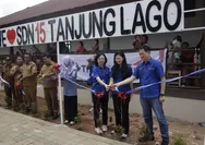 Lewat CSR Thamrin Group, Bantu Rehab SDN 15 Tanjung Lago Banyuasin 