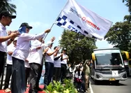Wagub Erwan Lepas 950 Peserta Mudik Gratis Program BUMN