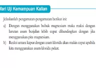 MARI UJI KEMAMPUAN KALIAN! KUNCI JAWABAN IPA KELAS 9 HALAMAN 138 KURIKULUM MERDEKA Jelaskanlah Pengamatan-Pengamatan Berikut Ini