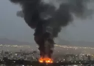 Ledakan Besar Hantam Kota Bandar Abbas di Iran Tewaskan Dua Orang, Apakah Serangan dari Amerika Serikat?