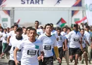 Warga Palestina Helat Lomba Lari Maraton Internasional di Tepi Barat dan Gaza Setelah Vakum Dua Tahun