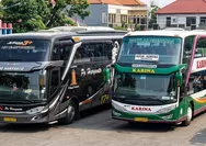 Jadwal Bus PO Haryanto dan PO Karina Periode 1 - 15 Juni 2026 Rute Poris Plawad - Kalideres - Kampung Rambutan - Pulogebang - Terminal Arya Wiraraja