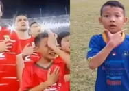 Viral di GBK, Bocah Pendamping Pemain Timnas Indonesia Ternyata Sudah Berjuang Sejak Tahun 2024