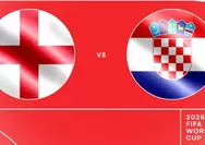 Prediksi Inggris Vs Kroasia, Big Match The Three Lions Kontra Vatreni di Laga Pembuka Grup L Piala Dunia 2026