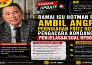 Ramai Isu Hotman Paris Ambil Angpao Pernikahan Fritz Hutapea, Pengacara Kondang Beri Penjelasan Soal Rp800 Juta