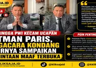 IJTI hingga PWI Kecam Ucapan Hotman Paris, Pengacara Kondang Akhirnya Sampaikan Permintaan Maaf Terbuka