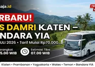 TERBARU! jadwal Bus DAMRI Rute Klaten – Prambanan - Yogyakarta - Wates - Temon - Bandara YIA Periode 21–31 Juli 2026
